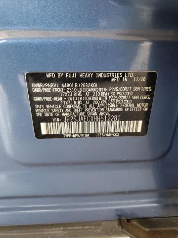 JF2SJAECXHH512281 Subaru Forester 2.5i Premium