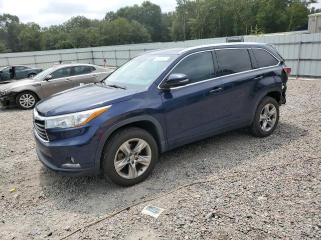 VIN 5TDYKRFH3ES016549 2014 Toyota Highlander, Limited no.1