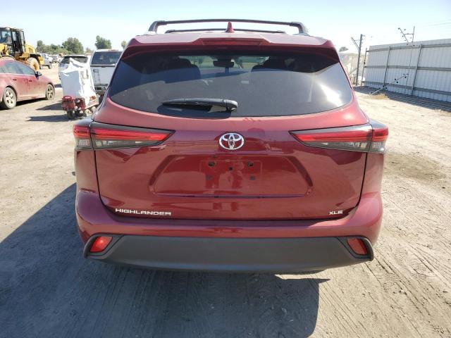 VIN 5TDHZRAH6NS552124 2022 Toyota Highlander, Xle no.6