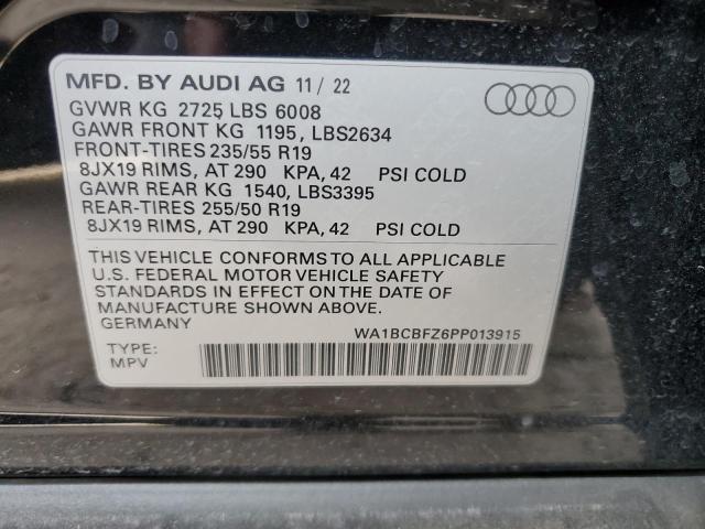 WA1BCBFZ6PP013915 Audi Q4 E-Tron  13