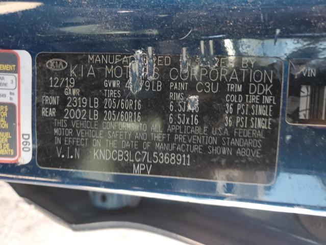 KNDCB3LC7L5368911 Kia Niro LX 10