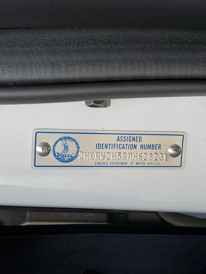 2HKRW2H59MH628231 HONDA CRV 2021