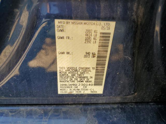 1N4BL3AP8GC230140 Nissan Altima 3.5sl