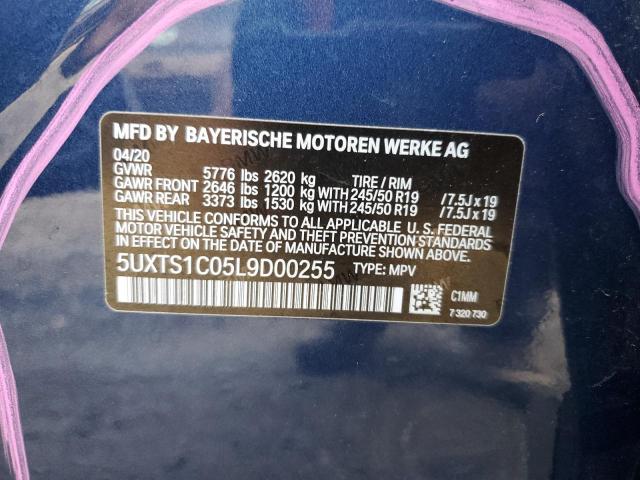 5UXTS1C05L9D00255 BMW X3 Xdrive30e