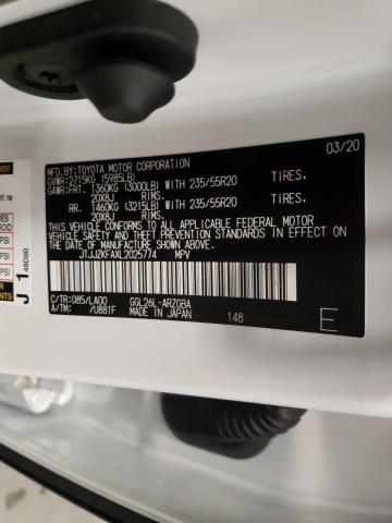 2020 LEXUS RX 350 L L - JTJJZKFAXL2025774