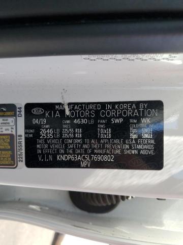 KNDP63AC5L7690802 KIA SPORTAGE S