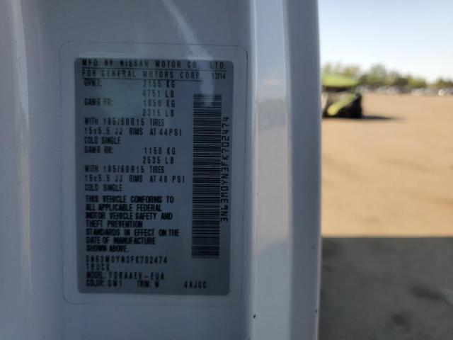 2015 CHEVROLET CITY EXPRE - 3N63M0YN3FK702474