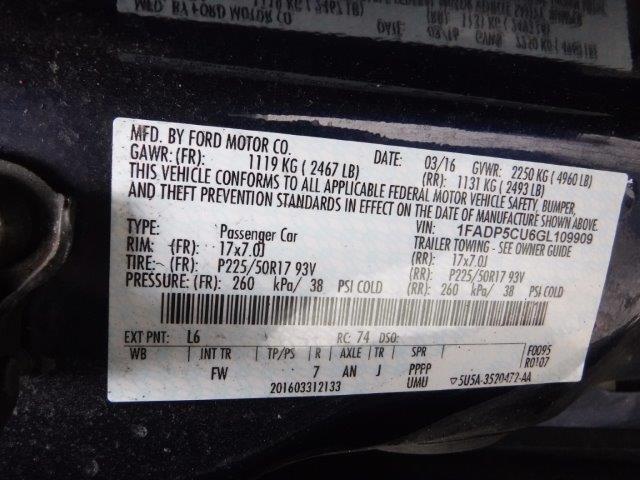 1FADP5CU6GL109909 Ford C-max Premium Sel