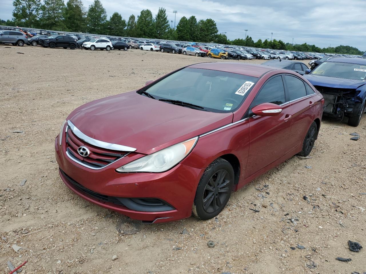 Lot #2090997474 2014 HYUNDAI SONATA GLS