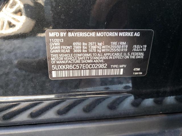 5UXKR6C57E0C02982 2014 BMW X5, photo no. 12