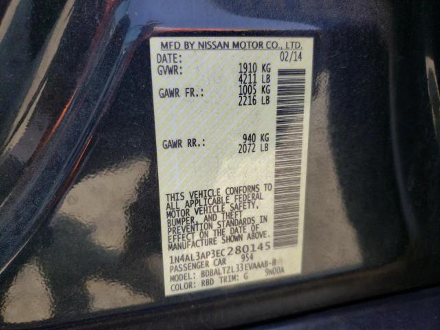 1N4AL3AP3EC280145 Nissan ALTIMA 2.5