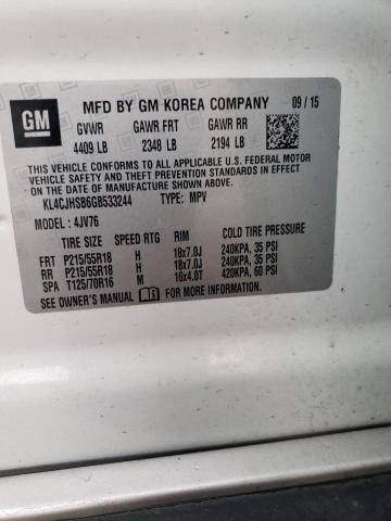 KL4CJHSB6GB533244 Buick Encore Premium