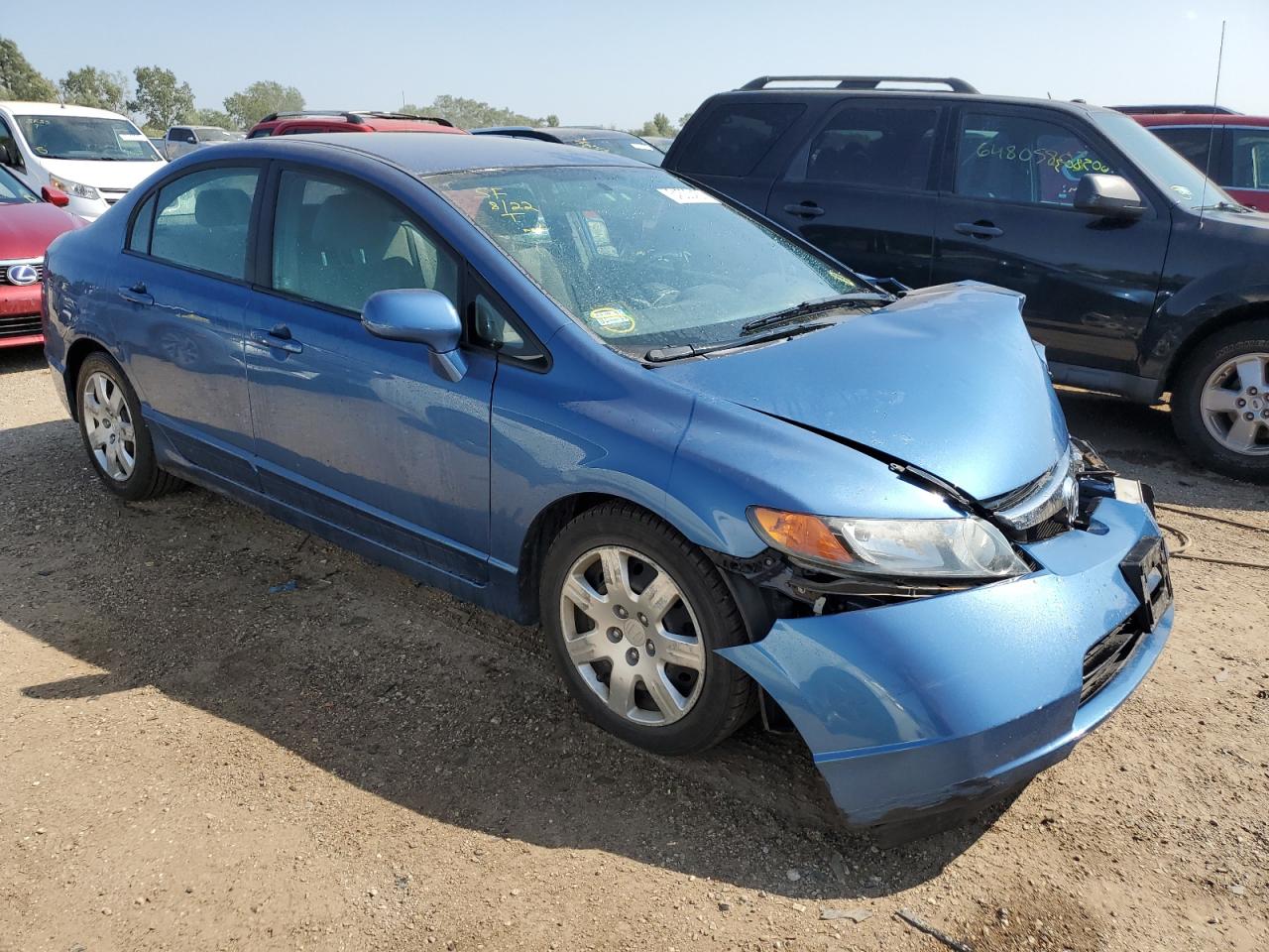 1HGFA16577L079581 2007 Honda Civic Lx