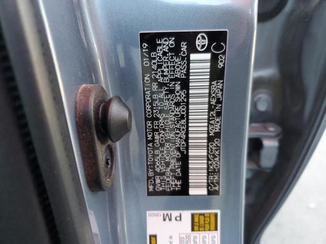JTDP4RCE8LJ001295 Toyota COROLLA SE