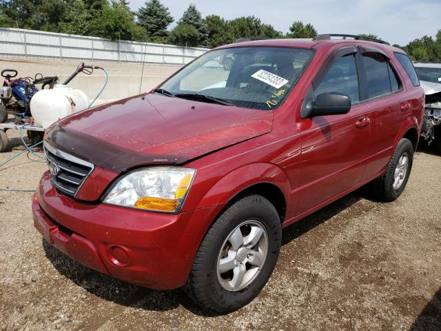 VIN: KNDJC735785792433 Auction: COPART Lot: 62264383 Location: IL - CHICAGO NORTH KNDJC735785792433 KIA SORENTO 2008 RED Photo 1