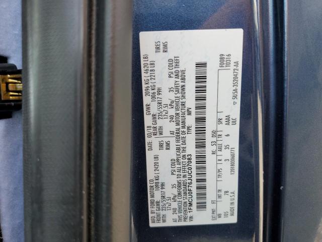 2018 FORD ESCAPE S - 1FMCU0F76JUC07083