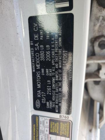 3KPFK4A71HE142061 KIA FORTE LX