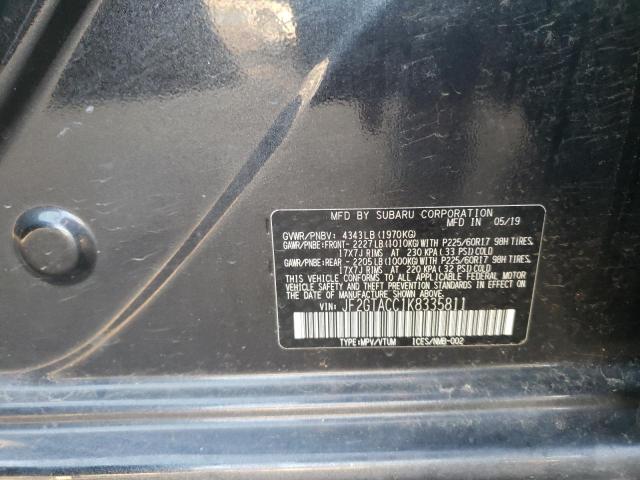 JF2GTACC1K8335811 Subaru Crosstrek Premium