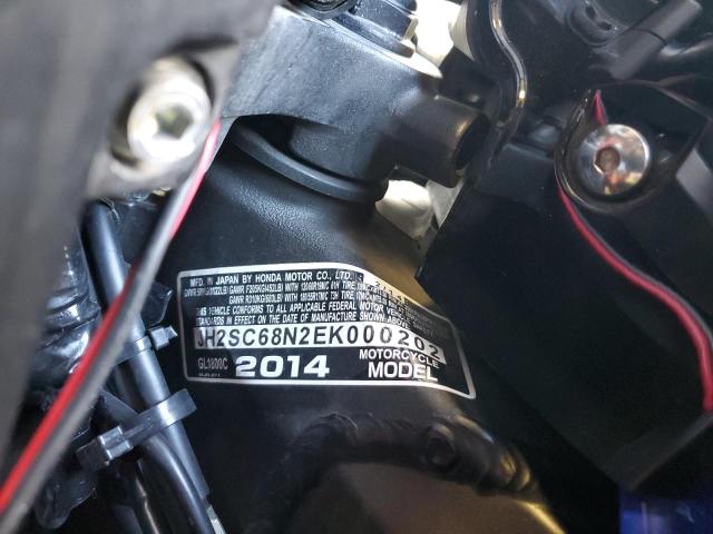 2014 HONDA GL1800 C JH2SC68N2EK000202