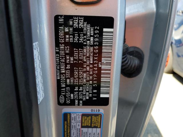 5XYPG4A3XLG639592 KIA SORENTO L