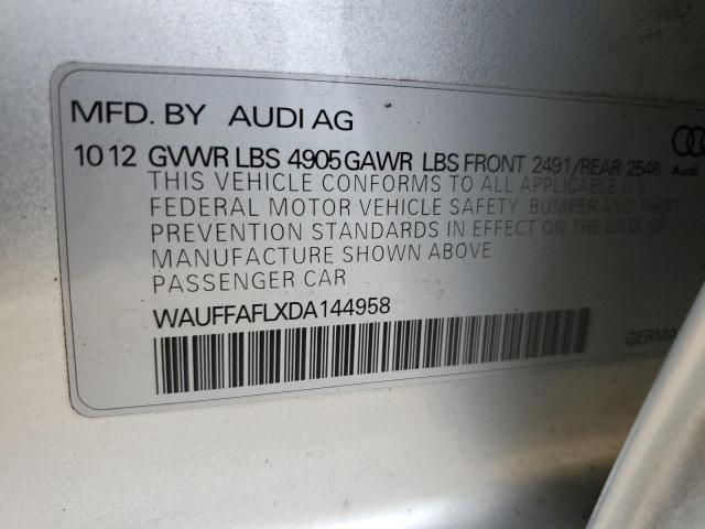 VIN WAUFFAFLXDA144958 2013 Audi A4, Premium Plus no.12