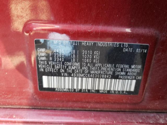 4S3BMCC64E3028842 Subaru Legacy 2.5i Premium
