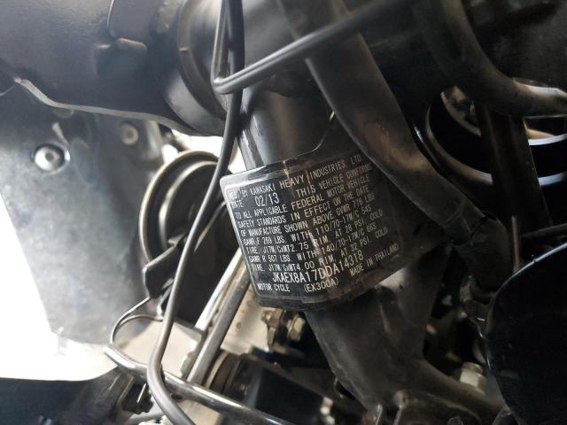 2013 KAWASAKI EX300 A - JKAEX8A17DDA14318
