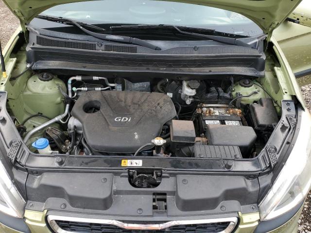 VIN: KNDJT2A56C7429964 Auction: COPART Lot: 62091553 Location: OH - CLEVELAND WEST KNDJT2A56C7429964 KIA SOUL 2012 GREEN Photo 11