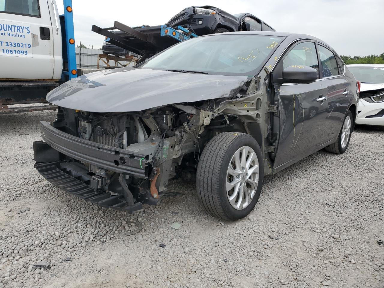 Lot #2754220087 2019 NISSAN SENTRA S