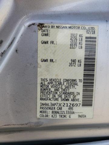 2018 NISSAN ALTIMA 2.5 - 1N4AL3AP7JC212697