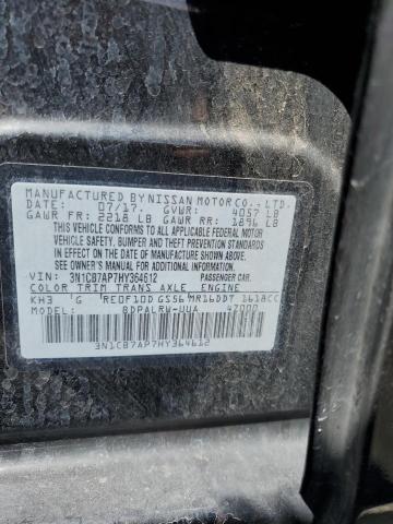 3N1CB7AP7HY364612 Nissan Sentra Sr Turbo