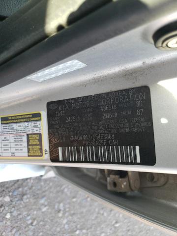 KNAGM4A77E5468868 KIA Optima Lx