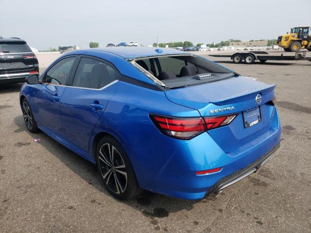 Vin: 3n1ab8dv8ny275330, lot: 64843533, nissan sentra sr 20222