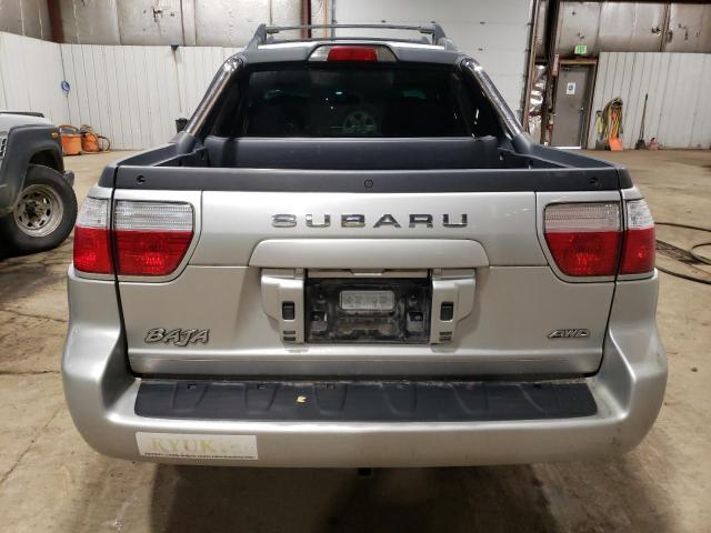 VIN: 4S4BT62C467100382 Auction: COPART Lot: 63926993 Location: AK - ANCHORAGE 4S4BT62C467100382 SUBARU BAJA 2006 SILVER Photo 6