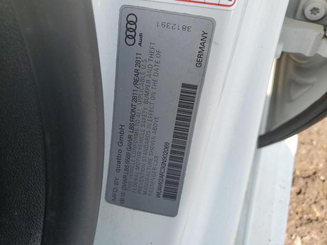 2016 AUDI RS7 - WUAW2AFC3GN902069