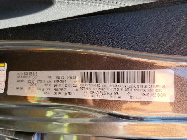 1C4BJWDG7HL578736 Jeep Wrangler Unlimited Sport