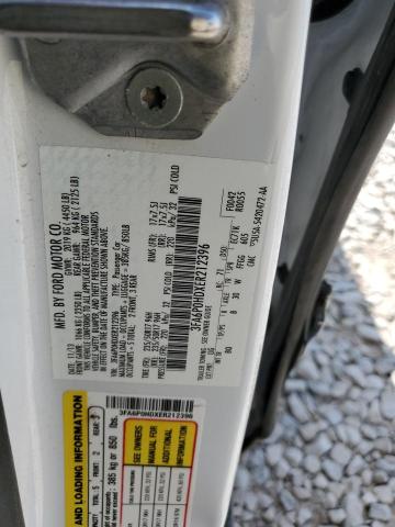 3FA6P0HDXER212396 Ford FUSION SE