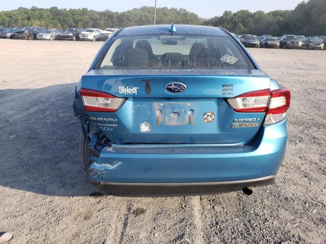 VIN: 4S3GKAD67J3611883 Auction: COPART Lot: 62359373 Location: PA - YORK HAVEN 4S3GKAD67J3611883 SUBARU IMPREZA 2018 BLUE Photo 6