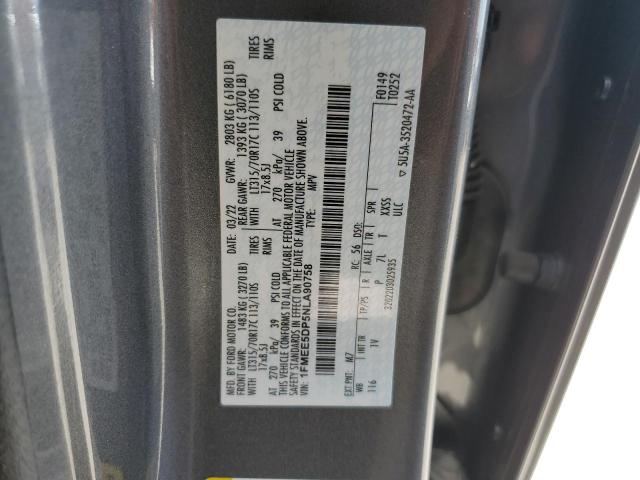 1FMEE5DP5NLA90758 Ford Bronco Base