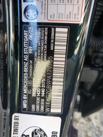 2023 MERCEDES-BENZ S 580 4MAT - W1K6G7GB9PA179705