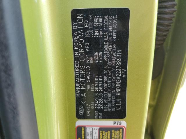 KNDJN2A22J7889314 KIA Soul
