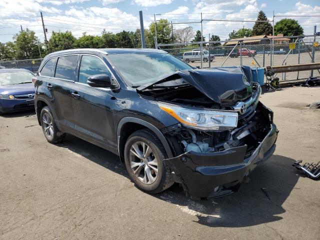 VIN 5TDJKRFH8ES055705 2014 Toyota Highlander, Xle no.4