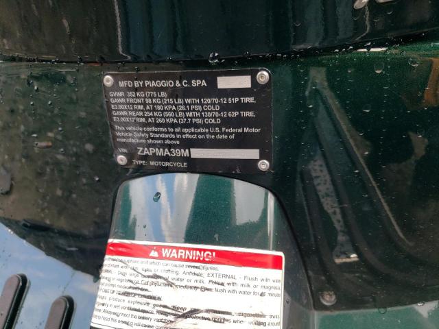 2020 VESPA GTS ZAPMA39M0L5300214