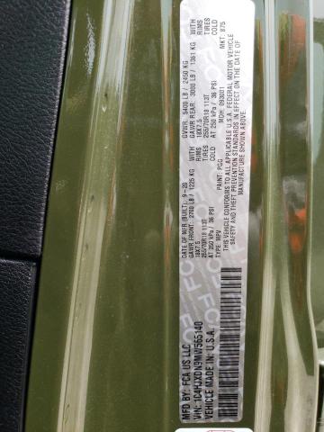 1C4HJXDN9MW565140 Jeep Wrangler Unlimited Sport