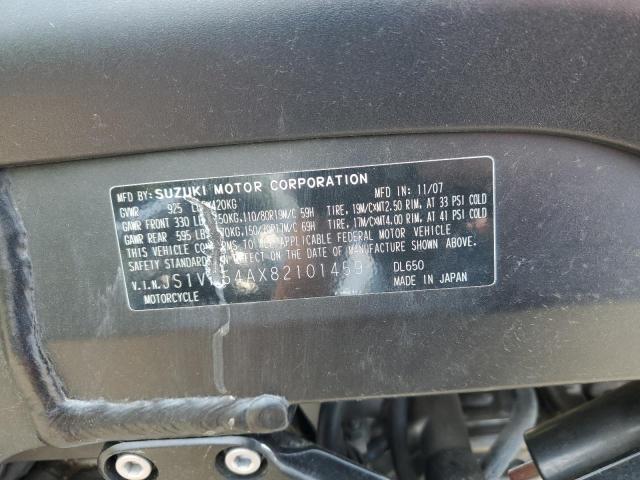 2008 SUZUKI DL650 - JS1VP54AX82101459