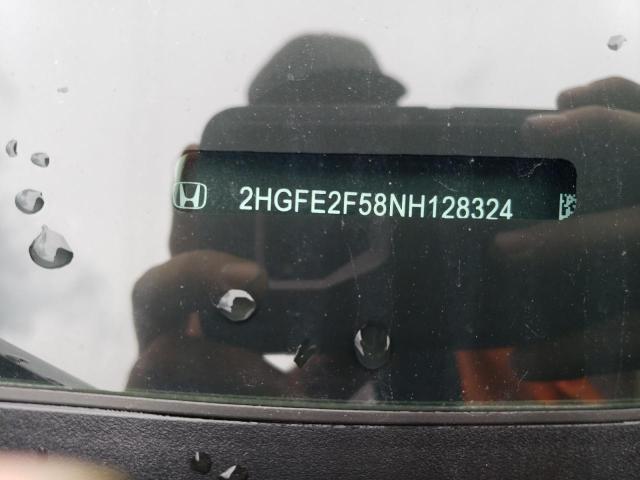 2022 HONDA CIVIC SPOR - 2HGFE2F58NH128324