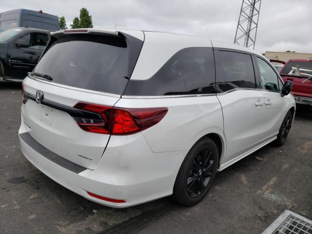Vin: 5fnrl6h79pb039121, lot: 62663223, honda odyssey sp sport-l 20233