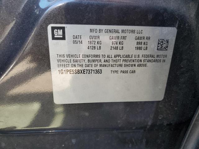 1G1PE5SBXE7371363 Chevrolet CRUZE LT