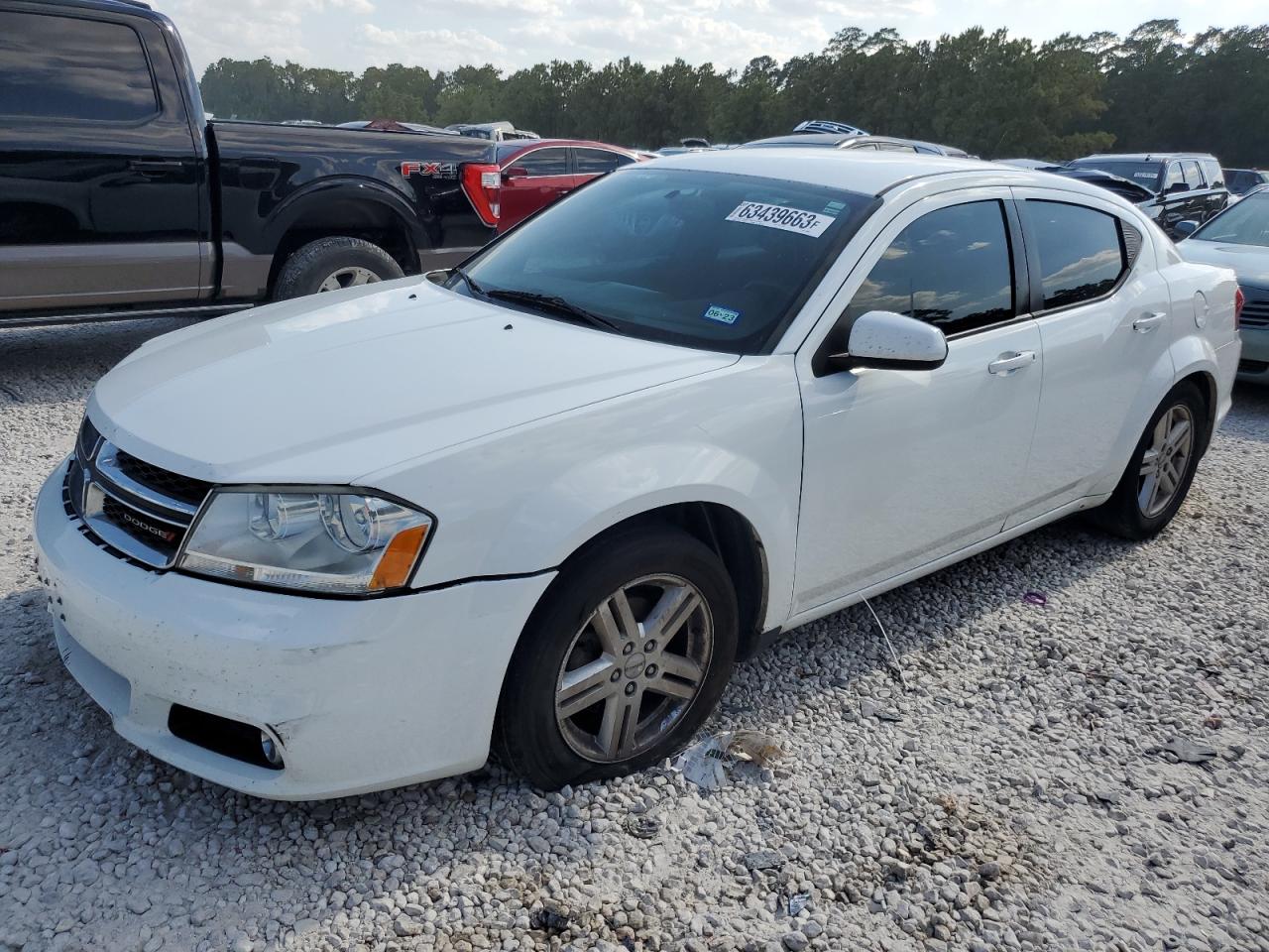 1C3CDZCB9EN144583 2014 Dodge Avenger Sxt 1C3CDZCB9EN144583 2014 Dodge Avenger Sxt