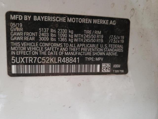 5UXTR7C52KLR48841 2019 BMW X3 - Image 13